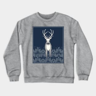 Cool deer design Crewneck Sweatshirt